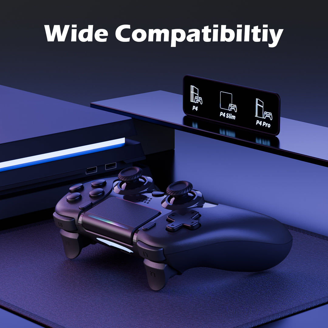 Wireless Game Controller for PS4 (Model: STK-4006L) – CHEREEKI