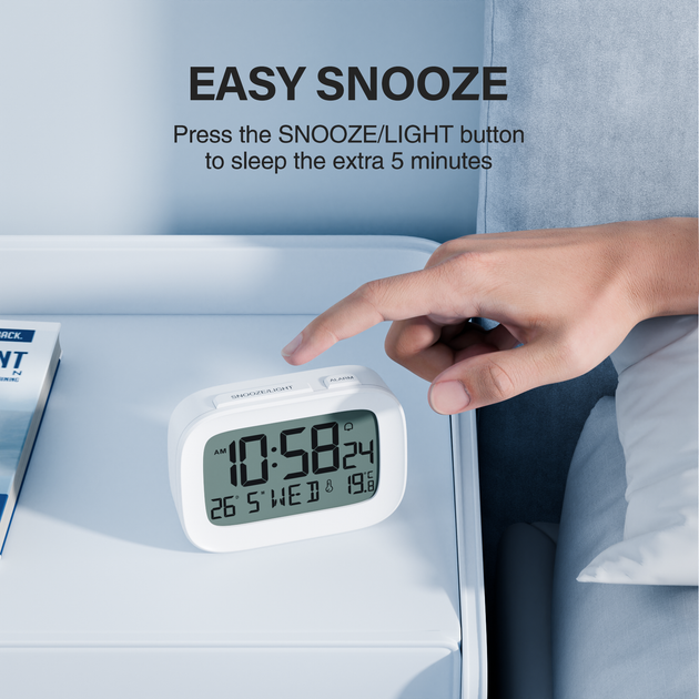 Mini Battery-Powered Alarm Clock (Model: 508) – CHEREEKI