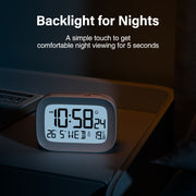 Mini Battery-Powered Alarm Clock (Model: 508)