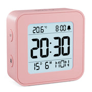 Battery-Powered Bedside Alarm Clock (Model: E0544)