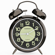 Retro Double Bell Alarm Clock (Model: CK6409Y)