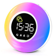Children's Alarm Clock with RGB Nightlight with Europlug (Model: EM5)