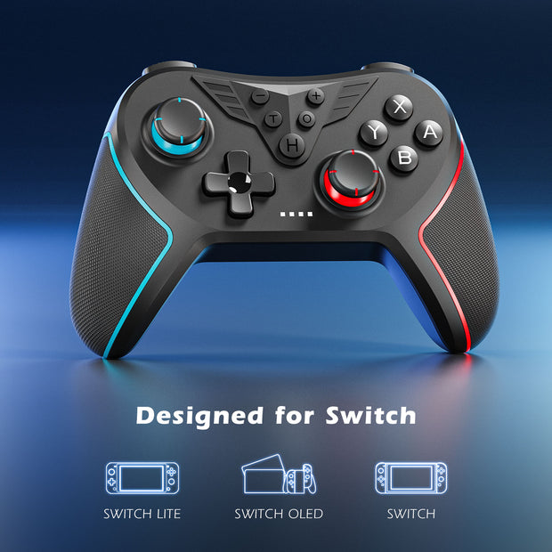 Switch Controller with Hall Effect Joysticks (Model: T43)