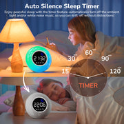 Children's Alarm Clock with RGB Nightlight with Europlug (Model: EM5)