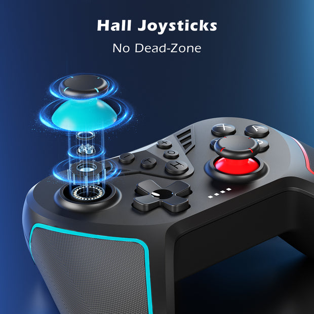 Switch Controller with Hall Effect Joysticks (Model: T43)