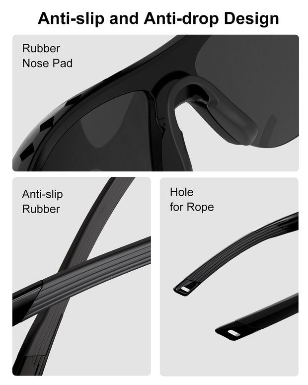 Men's Polarized Sports Sunglasses (Model: CKSS116)