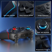 Switch Controller with Hall Effect Joysticks (Model: T43)