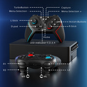 Switch Controller with Hall Effect Joysticks (Model: T43)