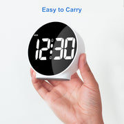 Modern Digital LED Bedside Alarm Clock with UK Plug (Model: 8816)